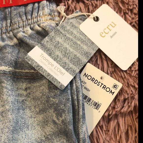 NWT*ECRU FAUX LASER PRINT JOGGER SWEATPANT*SM*LIKE RAG BONE MIRAMAR*ENDS SUNDAY - Picture 6 of 16